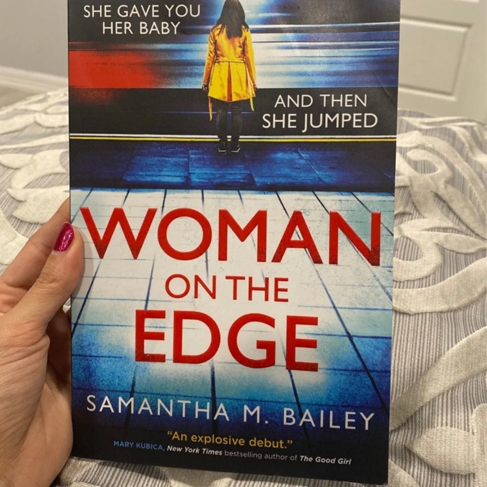 Woman on the edge